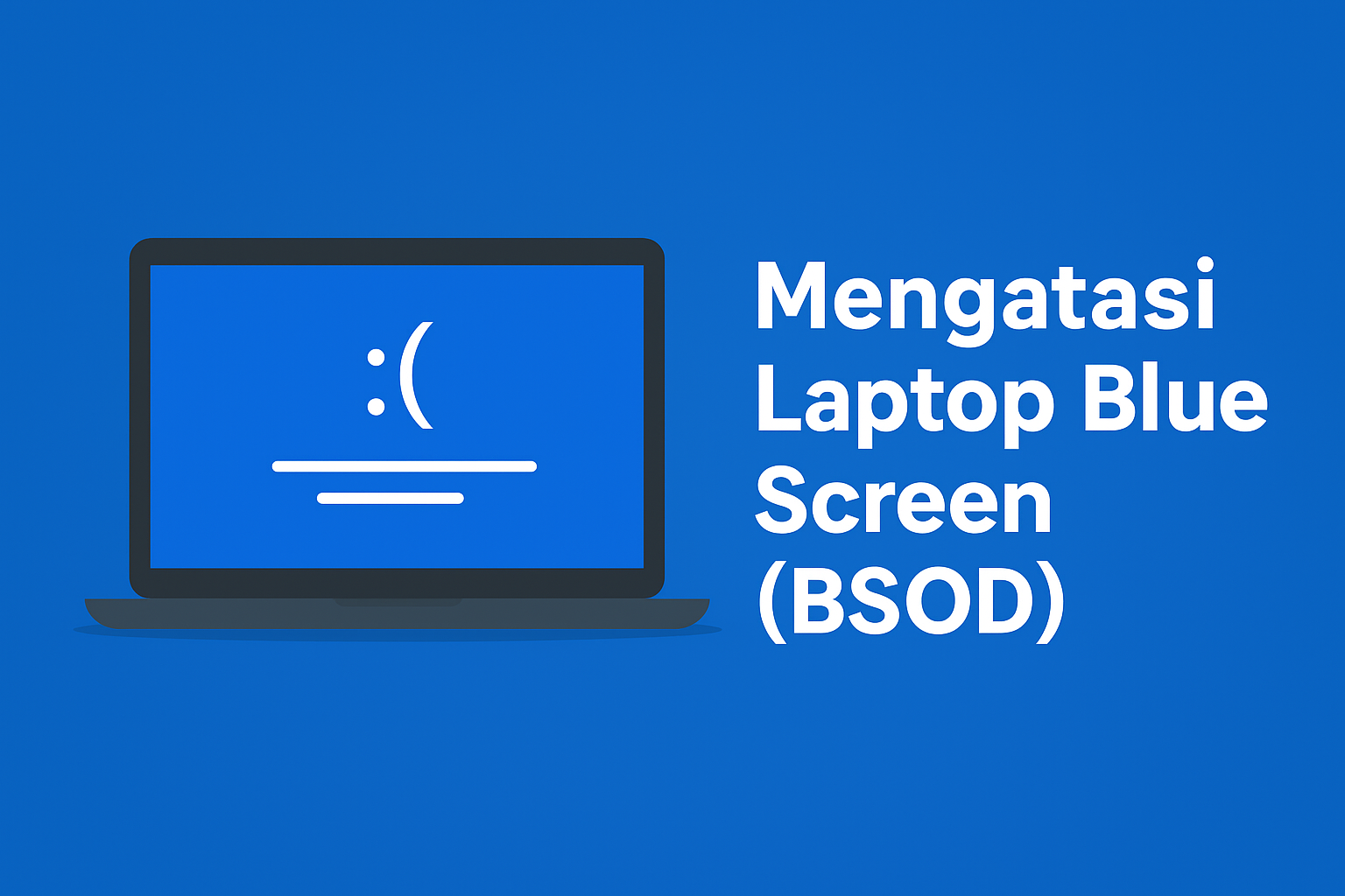 Mengatasi laptop blue screen