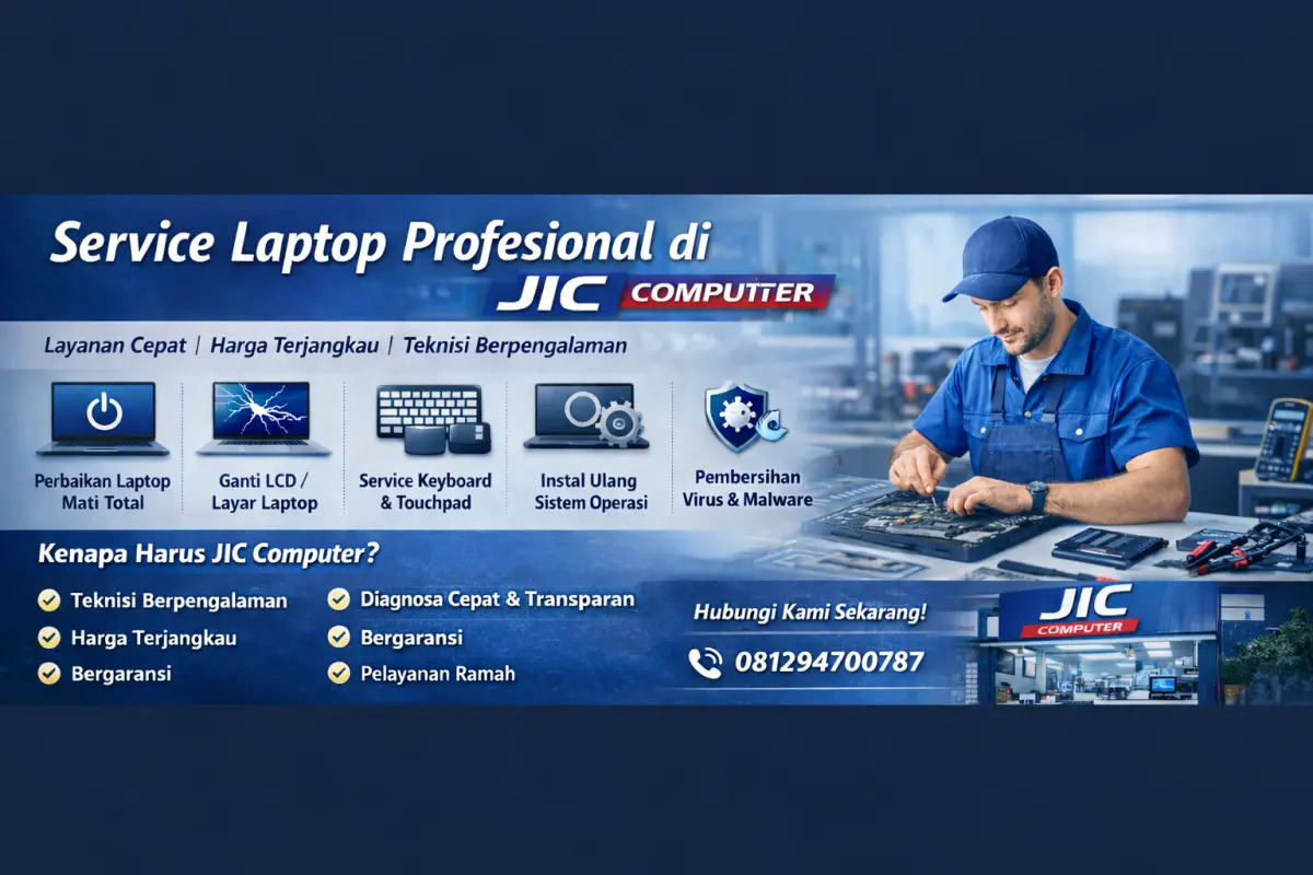 Service Laptop JIC Computer