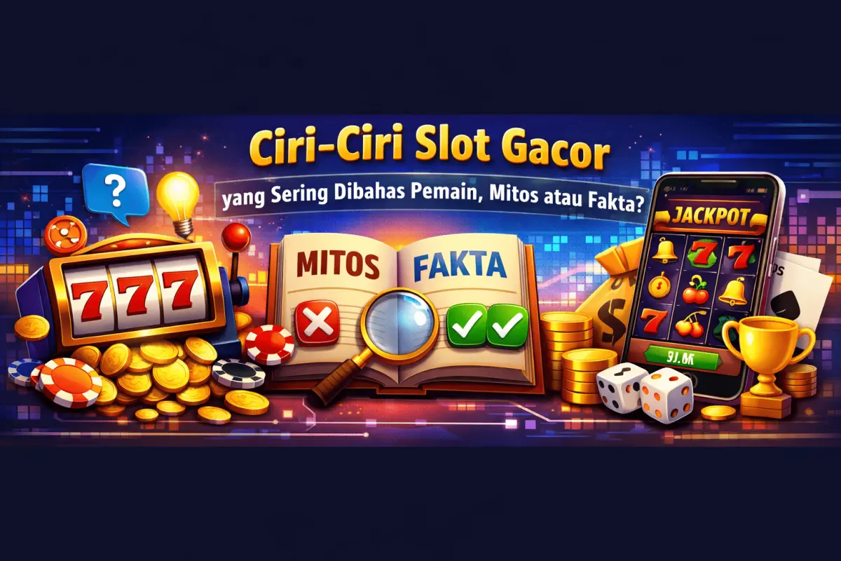 Ciri-Ciri Slot Gacor yang Sering Dibahas Pemain, Mitos atau Fakta?