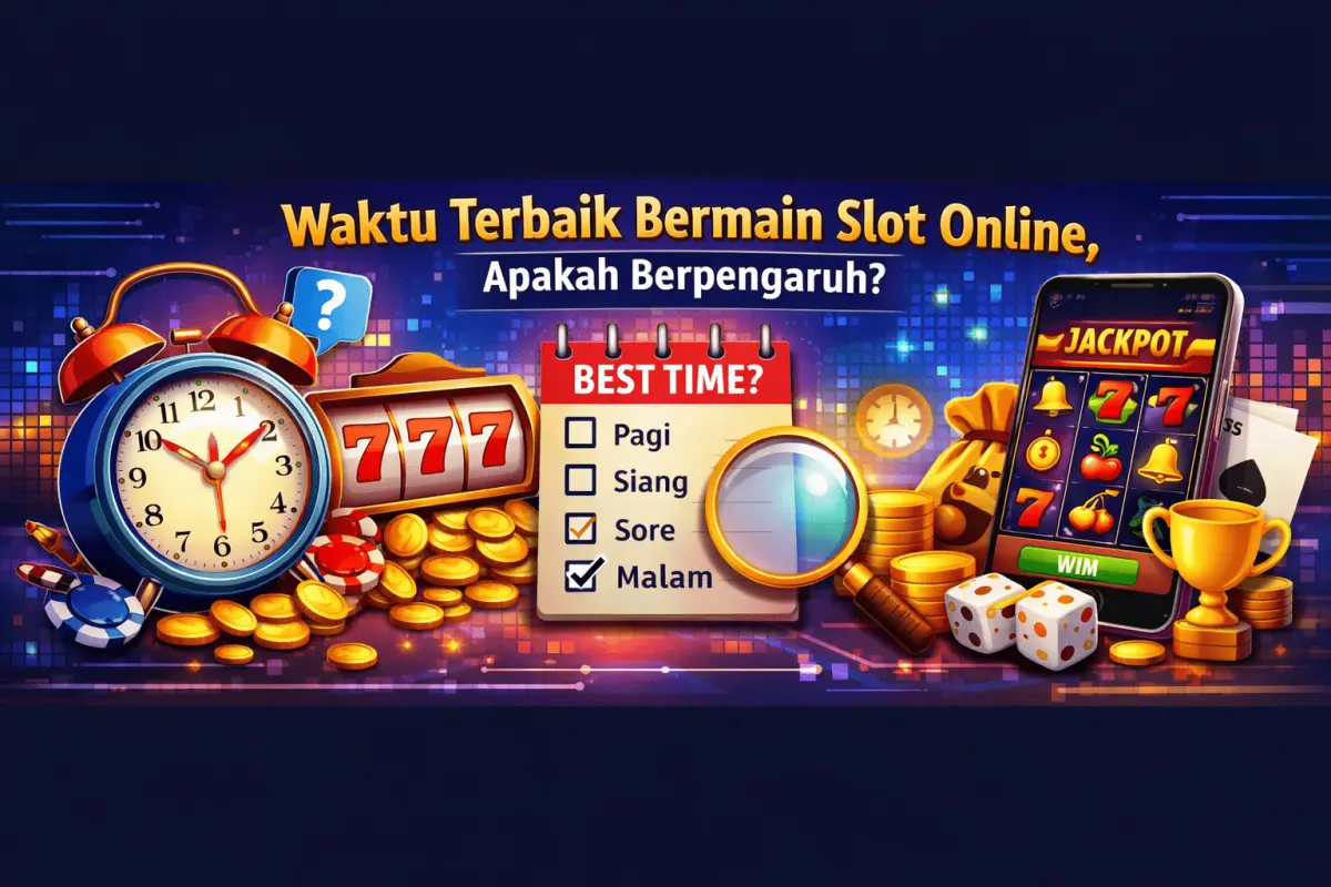 Waktu Terbaik Bermain Slot Online, Apakah Berpengaruh?