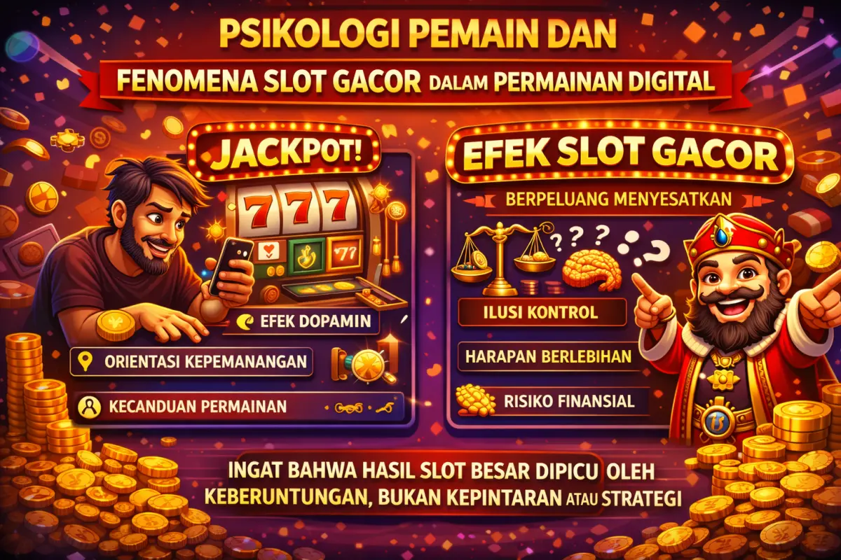 Psikologi Pemain dan Fenomena Slot Gacor dalam Permainan Digital