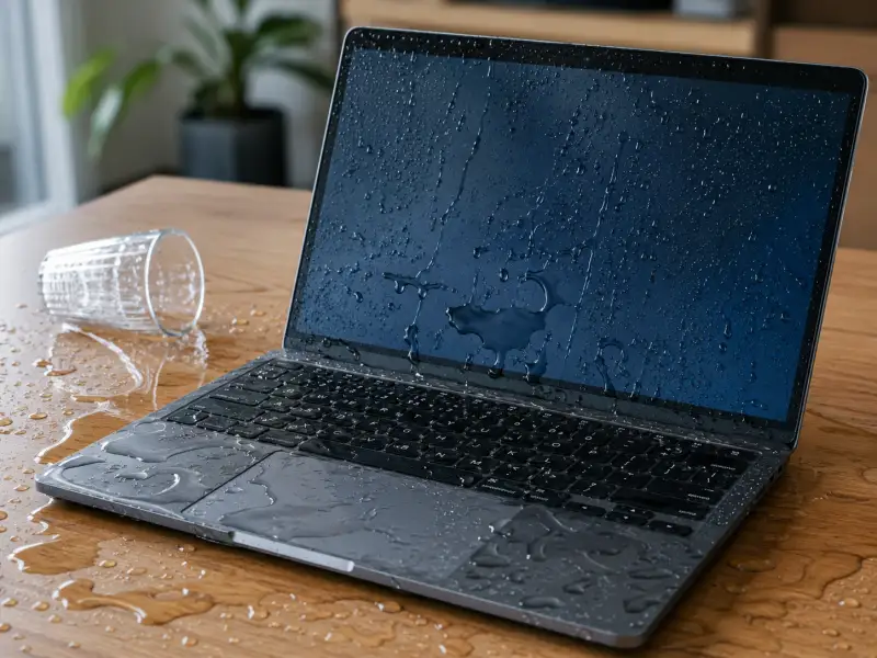Laptop Kena Air? Jangan Panik! Ini 7 Langkah Pertolongan Pertama yang Harus Dilakukan