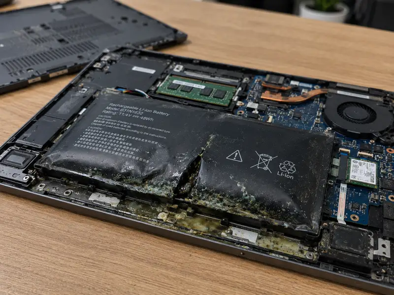 Baterai Laptop Bocor? Ini 6 Tanda Bahaya, Biaya Ganti, dan Cara Mencegahnya