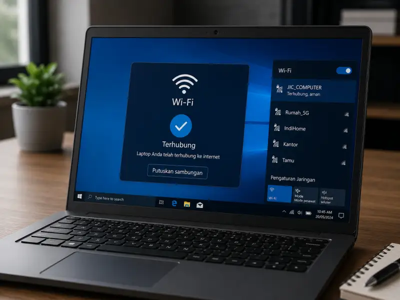 WiFi Laptop Tidak Bisa Connect? 10 Cara Mengatasinya (Panduan Lengkap 2026)