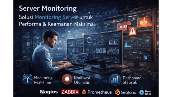 Server Monitoring – Solusi Monitoring Server untuk Performa dan Keamanan Maksimal