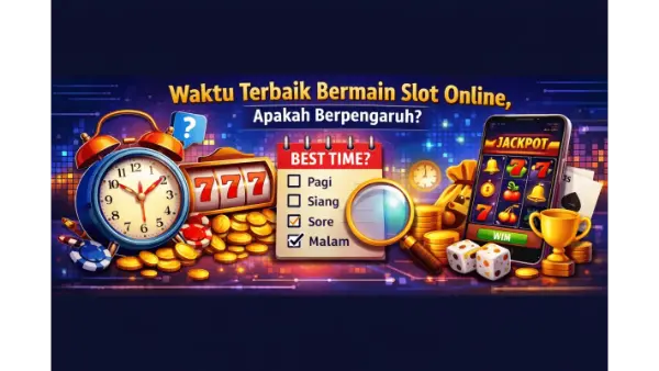 Waktu Terbaik Bermain Slot Online, Apakah Berpengaruh?