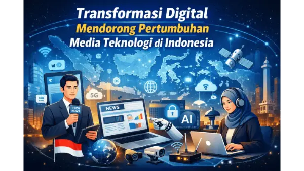 Transformasi Digital Mendorong Pertumbuhan Media Teknologi di Indonesia