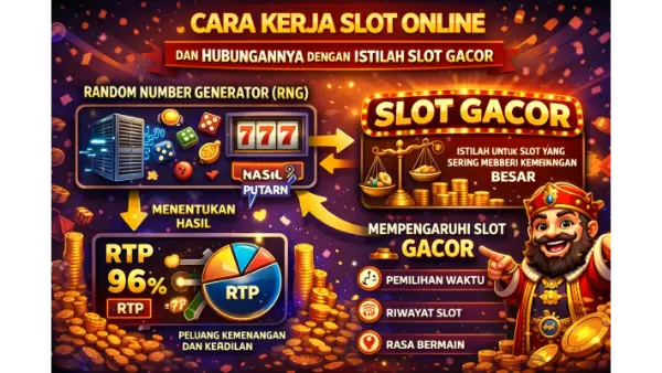 Cara Kerja Slot Online dan Hubungannya dengan Istilah Slot Gacor