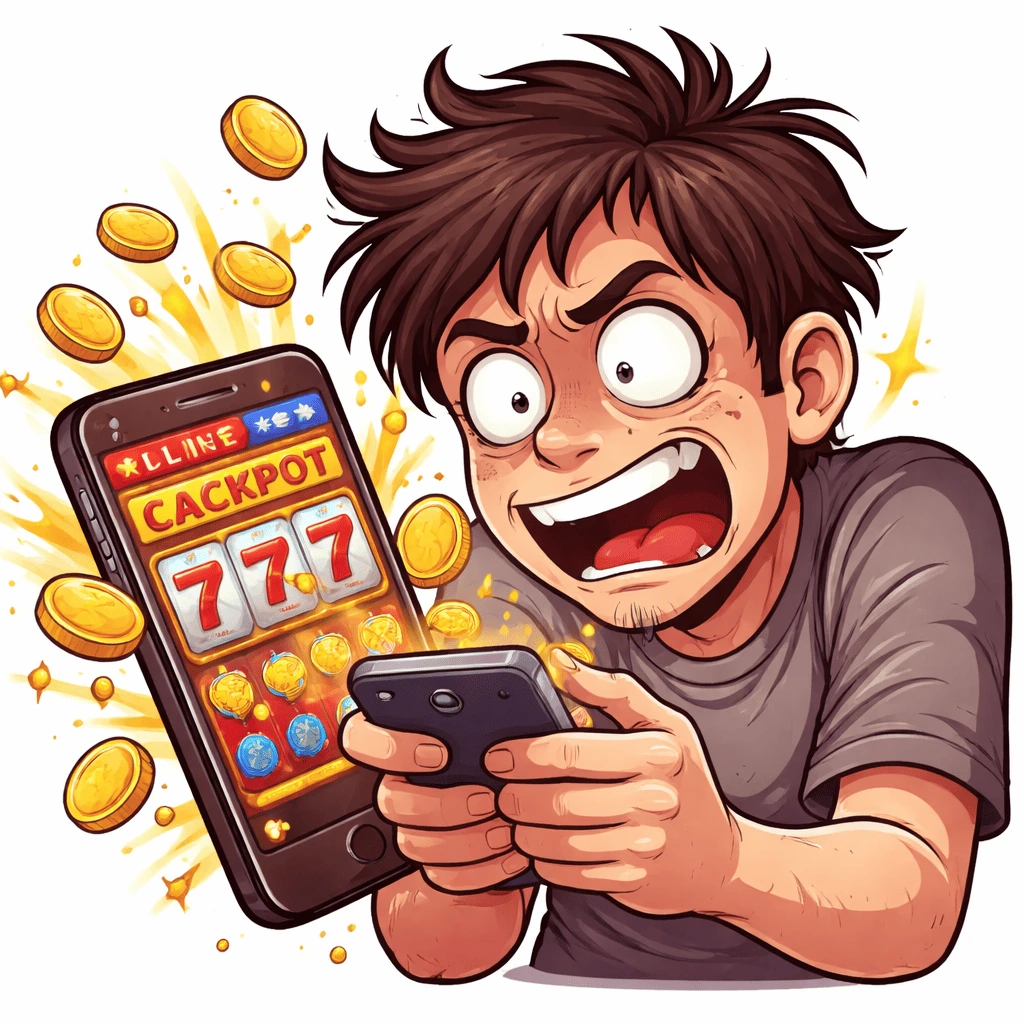 kecanduan bermain slot online