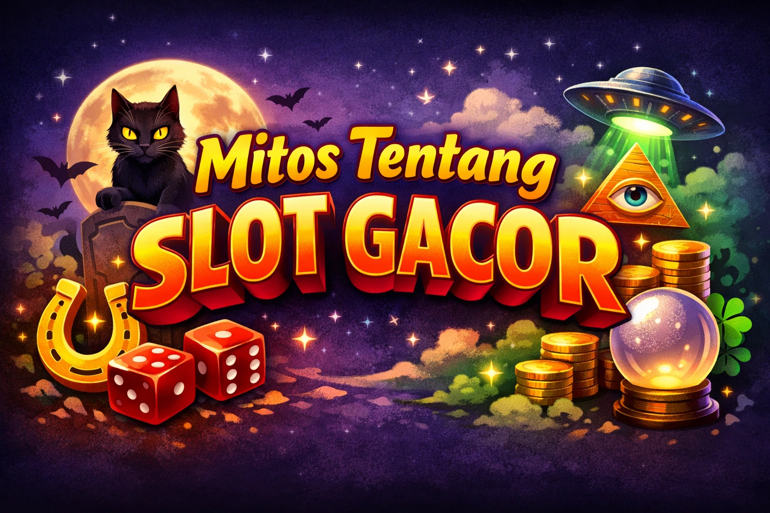 mitos bermain slot online
